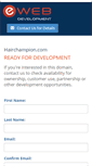 Mobile Screenshot of hairchampion.com